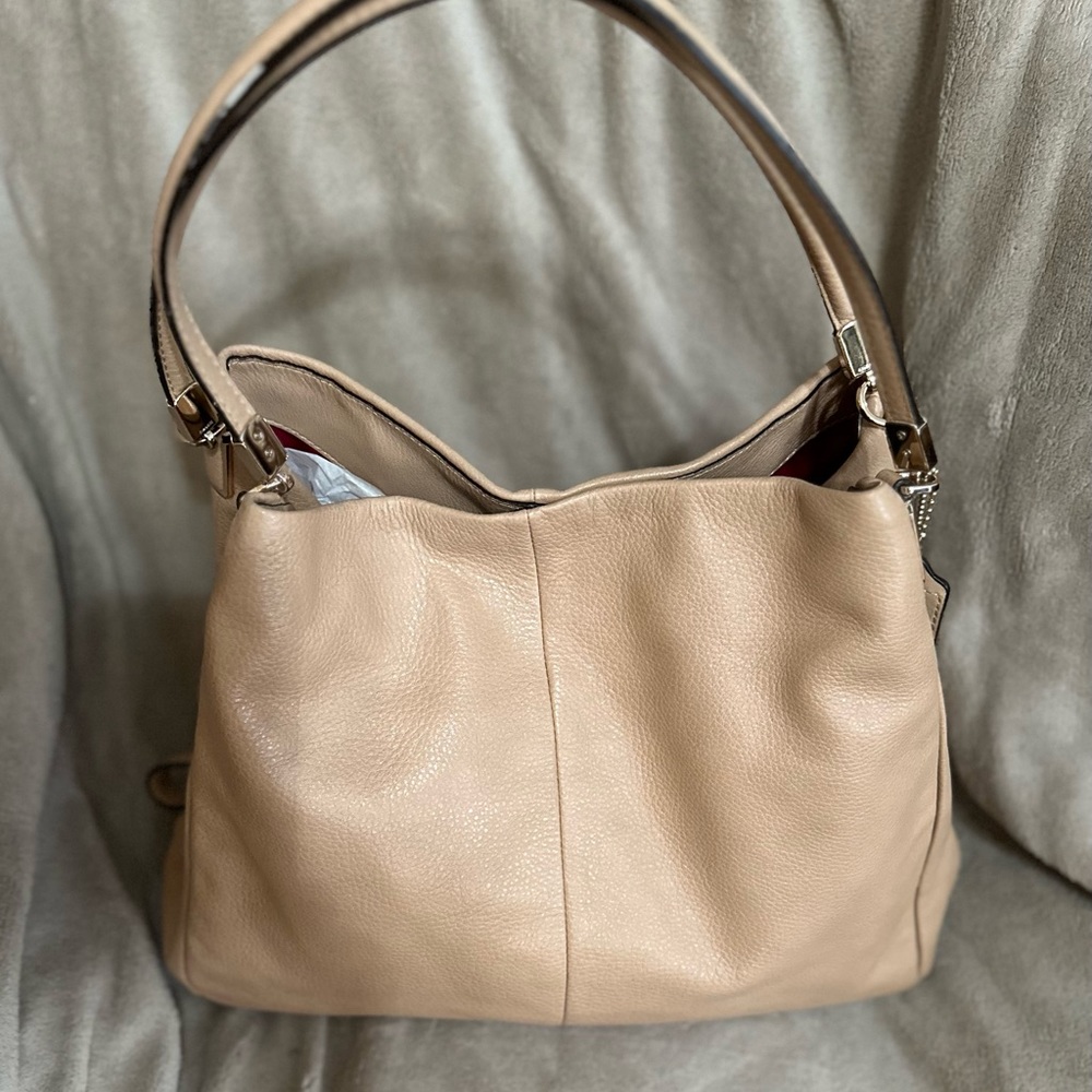 Coach Leather Hobo Style Bag